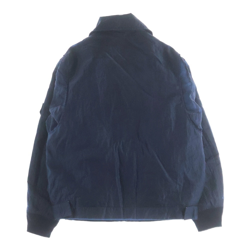 STONE ISLAND(ストーンアイランド) 90-00S NYLON METAL JACKET イタリア製 ナイロン メタル ライナー付き ジップアップ ジャケット ネイビー