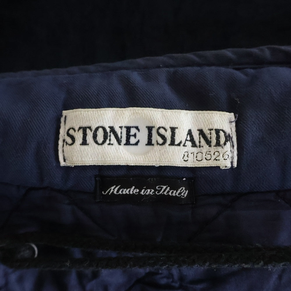 STONE ISLAND(ストーンアイランド) 90-00S NYLON METAL JACKET イタリア製 ナイロン メタル ライナー付き ジップアップ ジャケット ネイビー