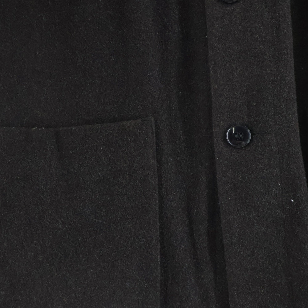agnes b. homme(アニエスベーオム) 90S WOOL JACKET 5B COVERALL MADE IN FRANCE フランス製 ウール カバーオール ジャケット ブラウン