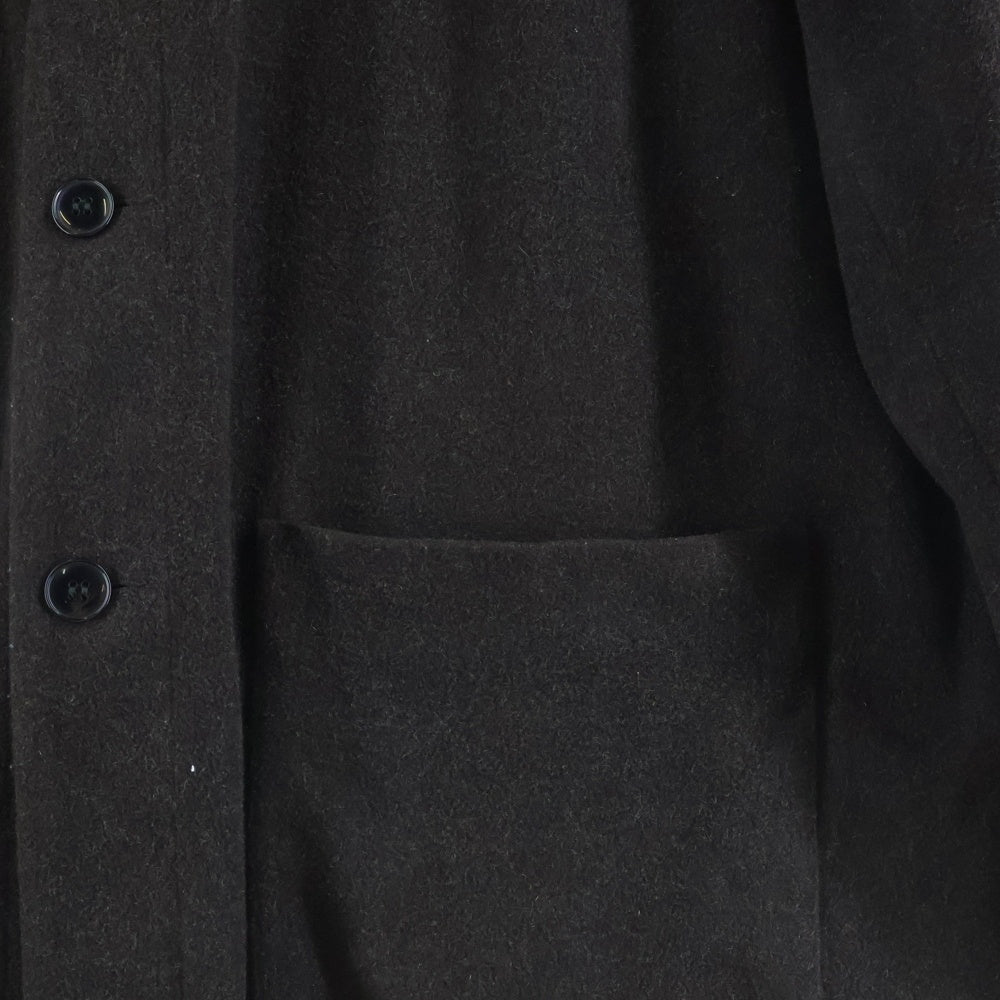 agnes b. homme(アニエスベーオム) 90S WOOL JACKET 5B COVERALL MADE IN FRANCE フランス製 ウール カバーオール ジャケット ブラウン