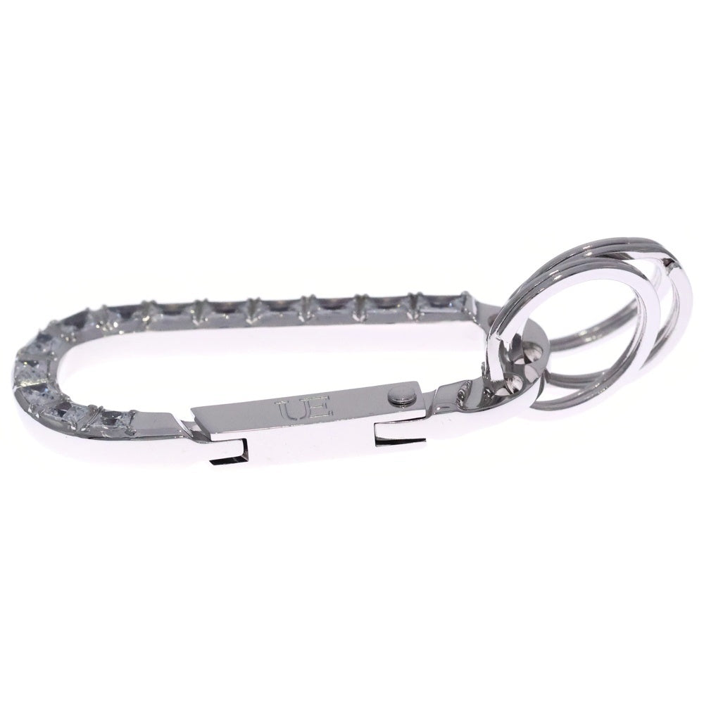 UNIFORM EXPERIMENT(ユニフォームエクスペリメント) ZIRCONIA STONE CARABINER ジルコニア ストーン付きカラビナ シルバー レディース