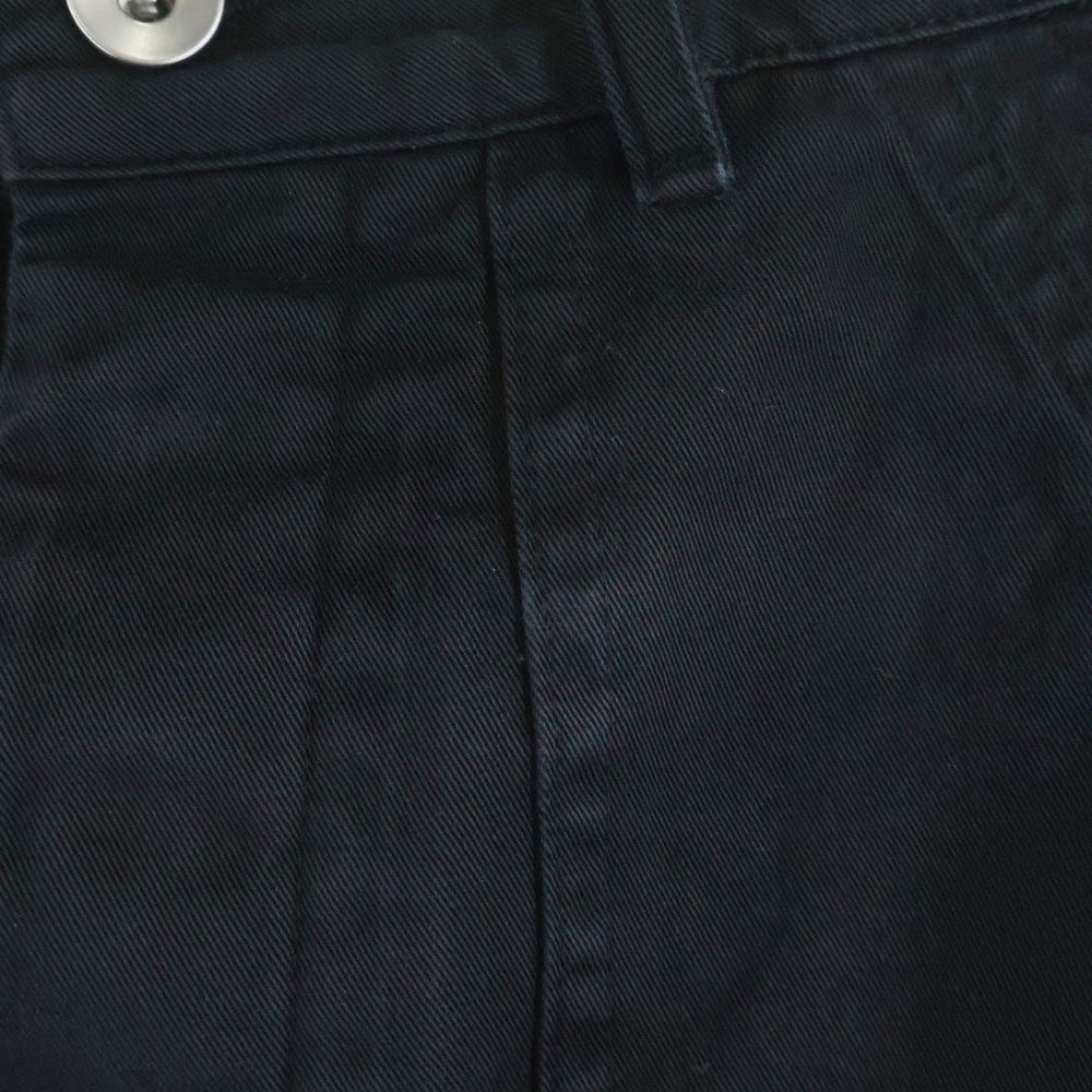 DRKSHDW(ダークシャドウ) 24AW CARGO TROUSERS DU02D2354-TW カーゴトラウザー パンツ ブラック オーガニックコットン
