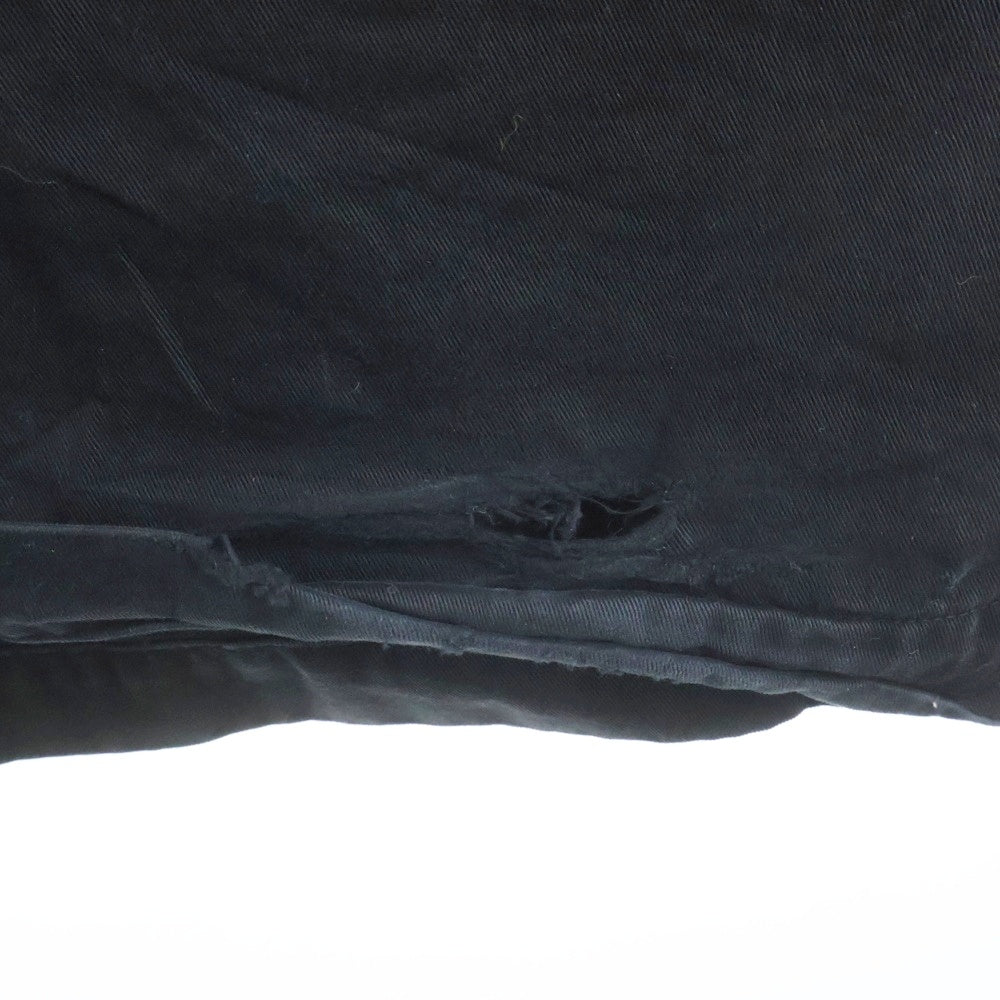 DRKSHDW(ダークシャドウ) 24AW CARGO TROUSERS DU02D2354-TW カーゴトラウザー パンツ ブラック オーガニックコットン