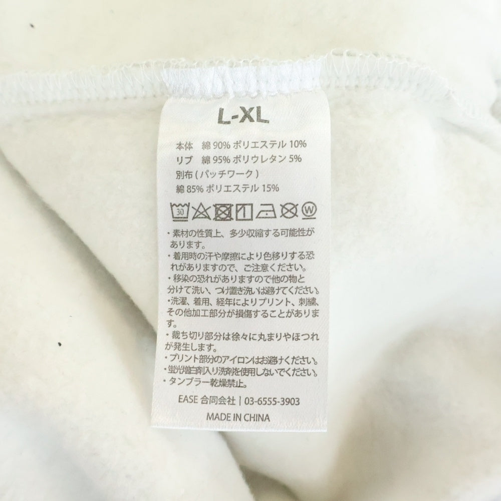 COIN PARKING DELIVERY(コインパーキングデリバリー) ×サンリオキャラクターズ SHIRT CPDSC-KT14 クルーネック長袖スウェットトレーナー グレー