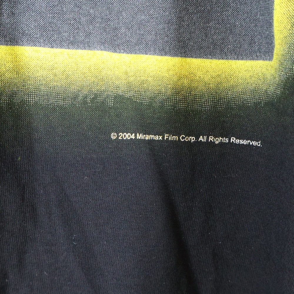 VINTAGE(ヴィンテージ) 00s PULP FICTION 2004 miramax film tee GILDANボディ パルプフィクション 両面プリント半袖Tシャツ ブラック