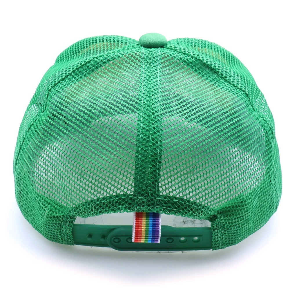 T.M.T(ティーエムティー) CIRCLE LOGO MESH CAP TAC-S23CL01 サークルロゴ メッシュキャップ グリーン