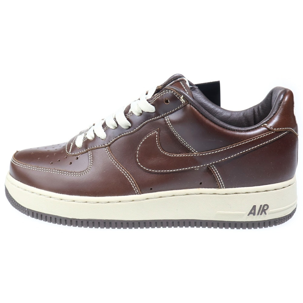 NIKE(ナイキ) AIR FORCE 1 LOW PRM エアフォース 1 プレミアム ローカットスニーカー ブラウン US10.5/28.5cm 309096-211
