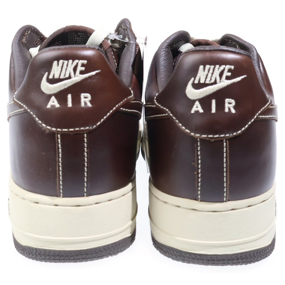 NIKE(ナイキ) AIR FORCE 1 LOW PRM エアフォース 1 プレミアム ローカットスニーカー ブラウン US10.5/28.5cm 309096-211