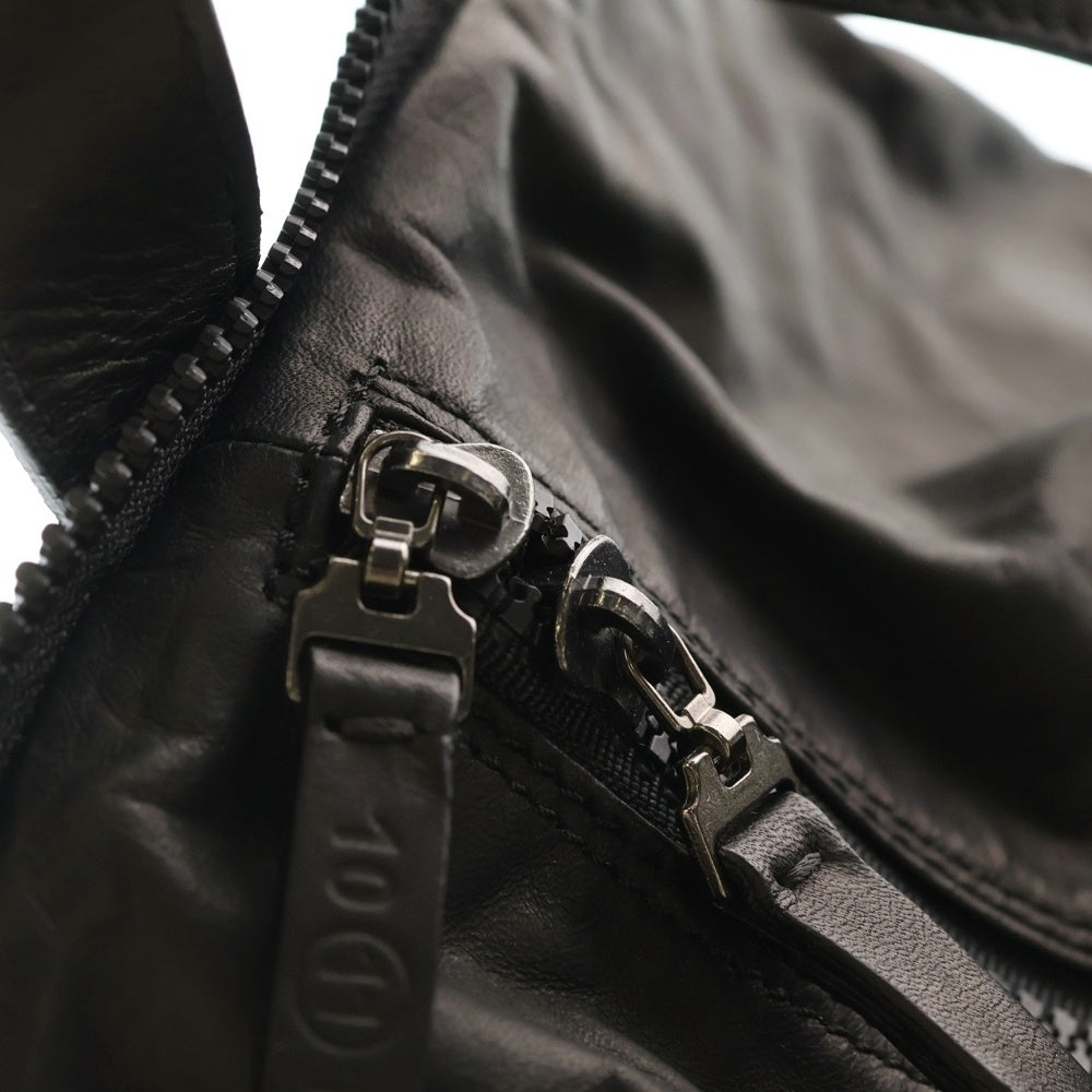 Maison Margiela(メゾンマルジェラ) レザー 2WAYショルダー ボストンバッグ ブラック S55WI0022