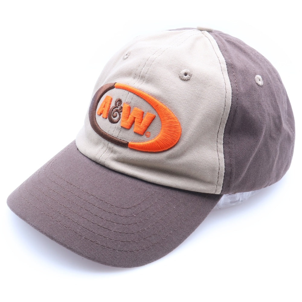 NO BRAND(ノーブランド) TEE LUV A&W ロゴ バイカラーキャップ 帽子