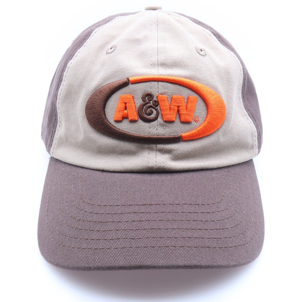 NO BRAND(ノーブランド) TEE LUV A&W ロゴ バイカラーキャップ 帽子