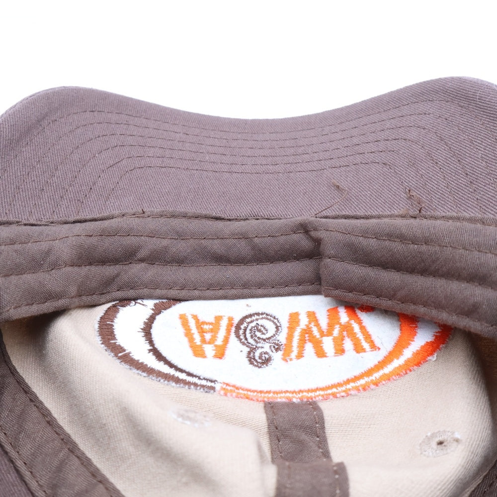 NO BRAND(ノーブランド) TEE LUV A&W ロゴ バイカラーキャップ 帽子