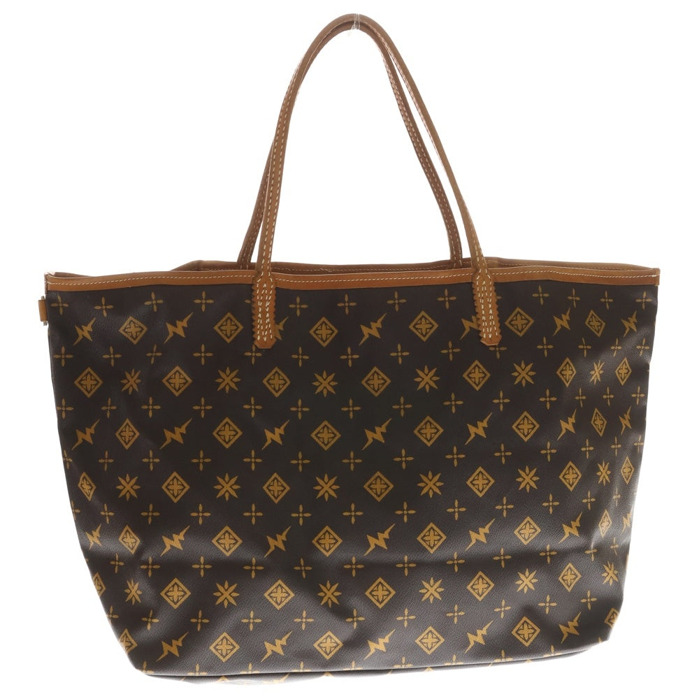 WHIZLIMITED(ウィズリミテッド) MONOGRAM TOTE モノグラム トートバッグ ブラウン レディース