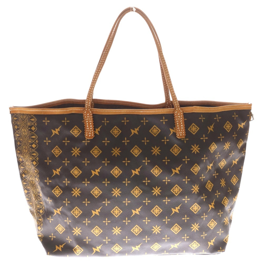 WHIZLIMITED(ウィズリミテッド) MONOGRAM TOTE モノグラム トートバッグ ブラウン レディース