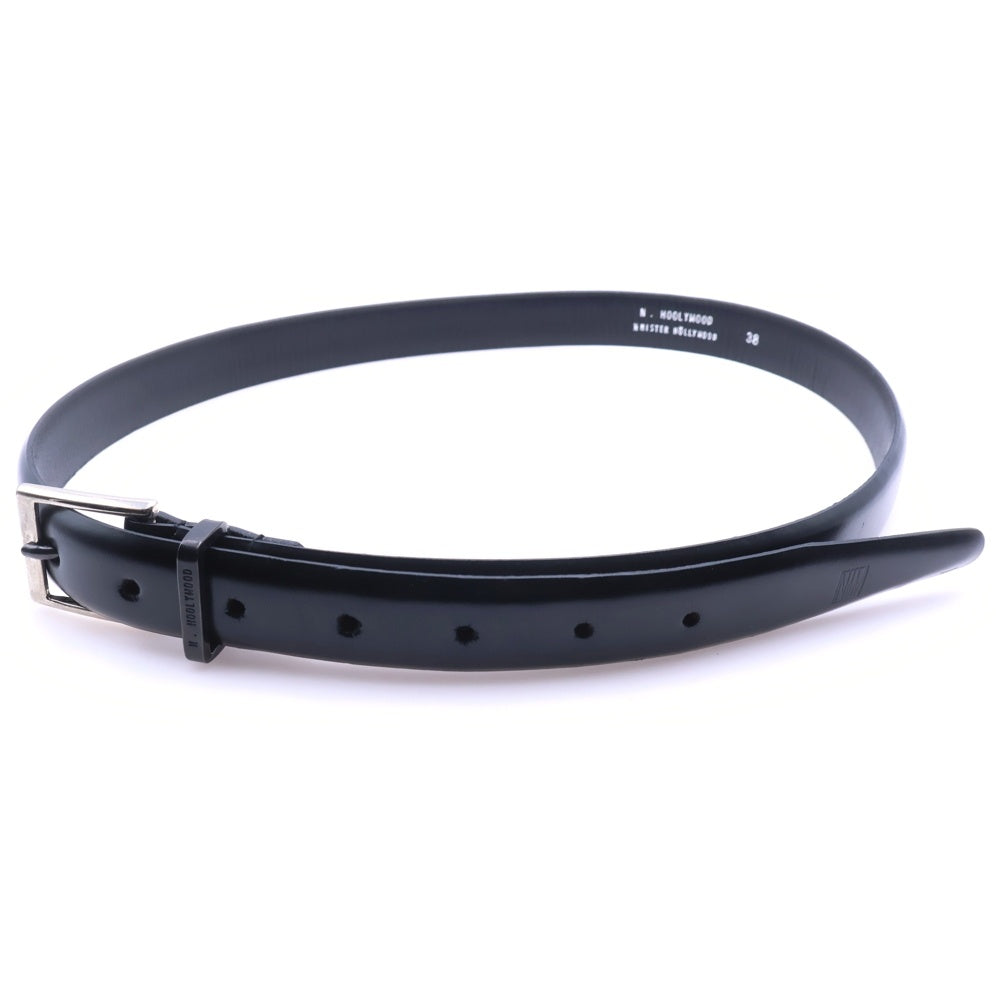 N.HOOLYWOOD(エヌハリウッド) MISTER HOLLYWOOD レザーベルト ブラック