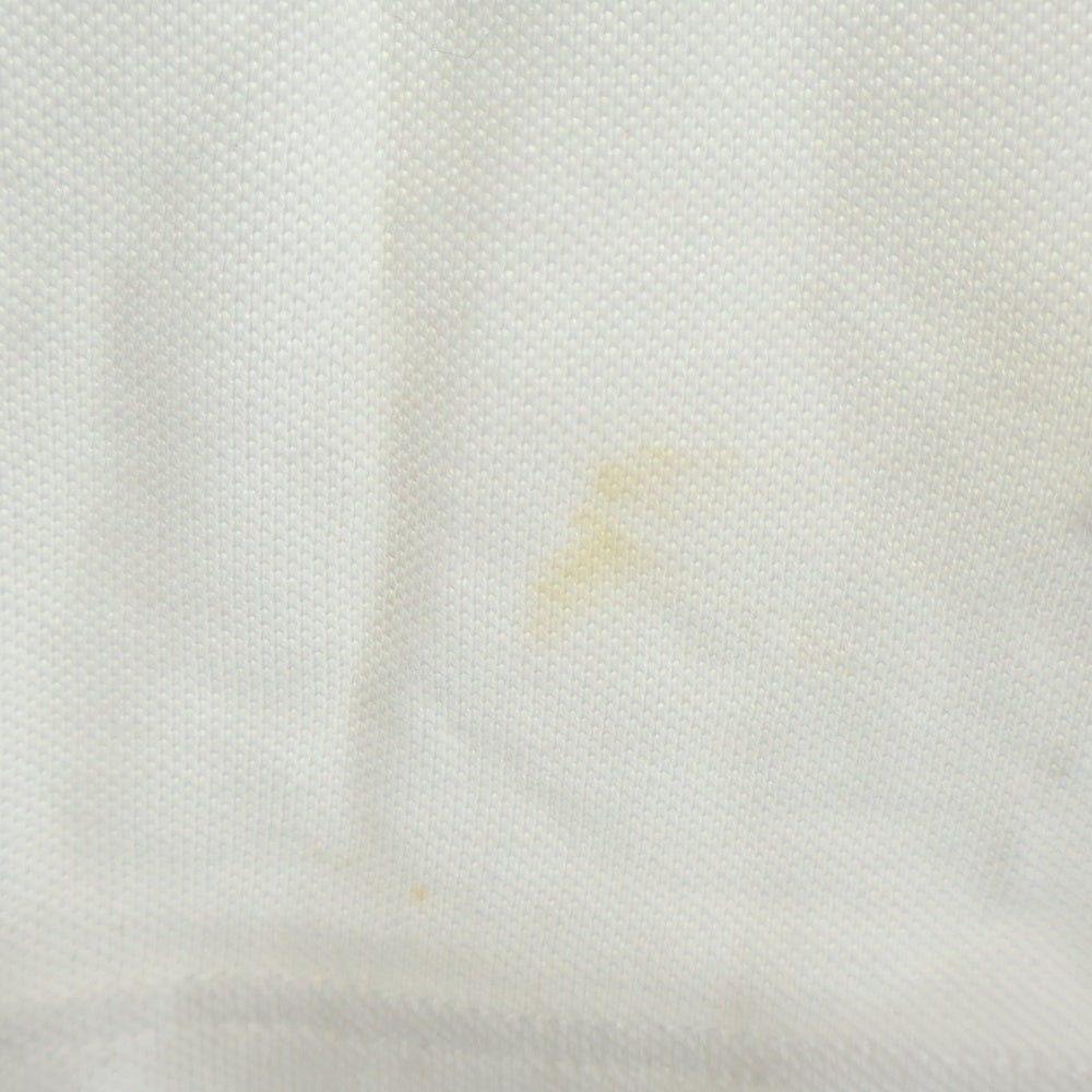 FRED PERRY(フレッドペリー) ×COMME des GARCONS SHIRT CDG S16305/2095 ×コムデギャルソンシャツ ロゴ刺繍 半袖ポロシャツ ホワイト レディース