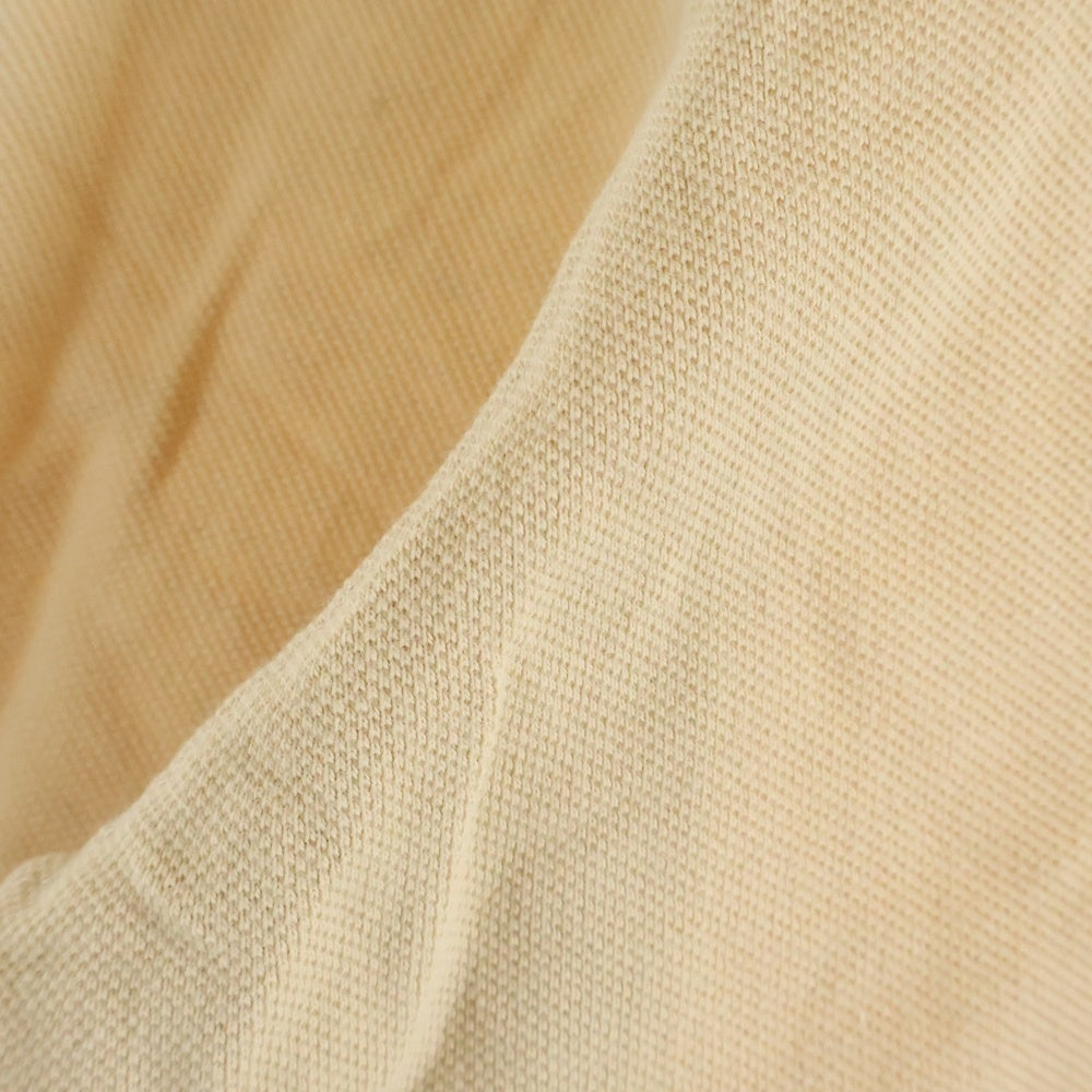 FRED PERRY(フレッドペリー) ロゴ刺繍 半袖ポロシャツ ベージュ