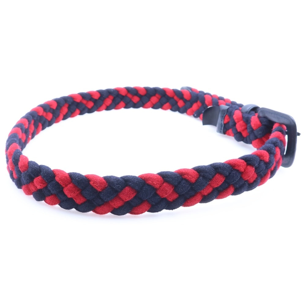 BLACK FLEECE BY BROOKS BROTHERS(ブラック フリース バイ ブルックス ブラザーズ) バイカラー ウールベルト ネイビー/レッド