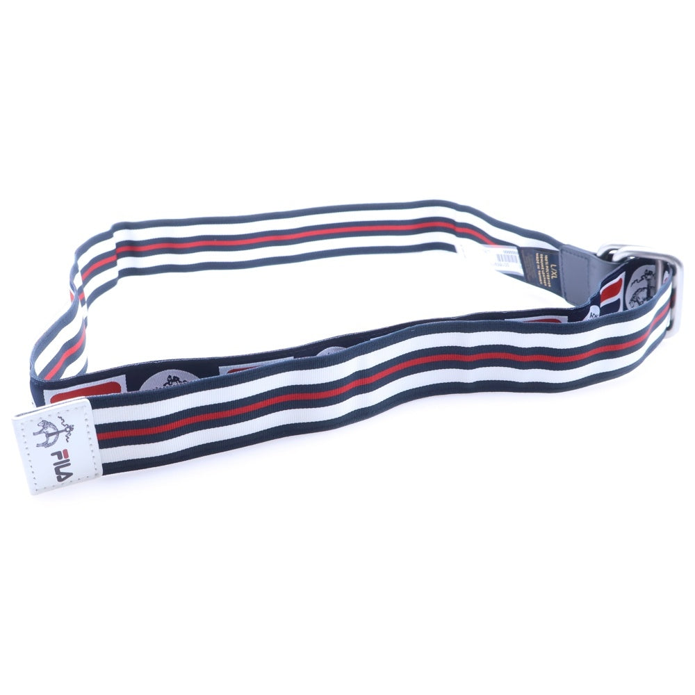 BROOKS BROTHERS(ブルックス ブラザーズ) ×FILA Advantage Reversible Belt 00165911 ×フィラ アドバンテージ リバーシブルベルト ネイビー