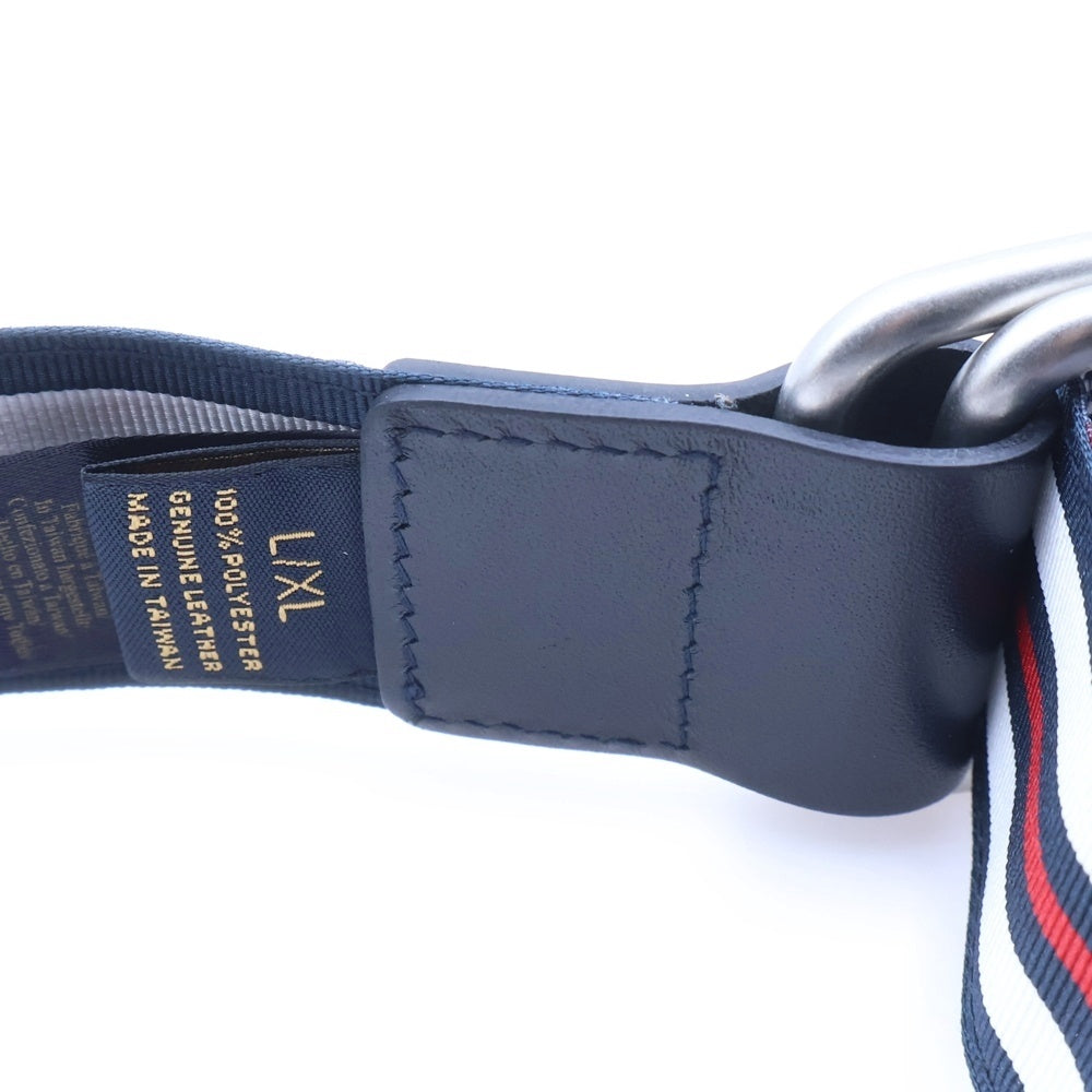 BROOKS BROTHERS(ブルックス ブラザーズ) ×FILA Advantage Reversible Belt 00165911 ×フィラ アドバンテージ リバーシブルベルト ネイビー