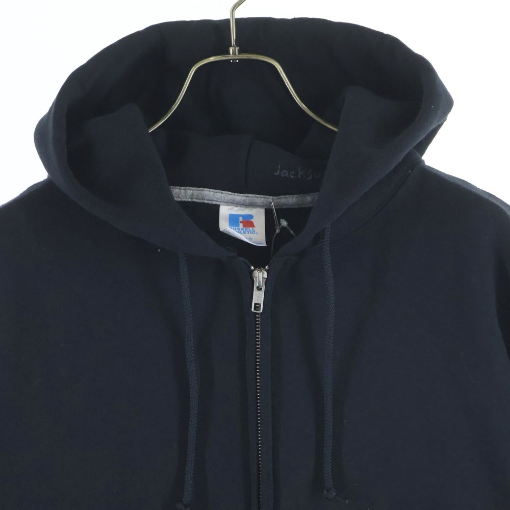 JACKSON MATISSE(ジャクソンマティス) RUSSELL ATHLETIC Fleece Zip up Hoodie JM25SS024 白雪姫と七人の小人 フルジップアップパーカー ブラック