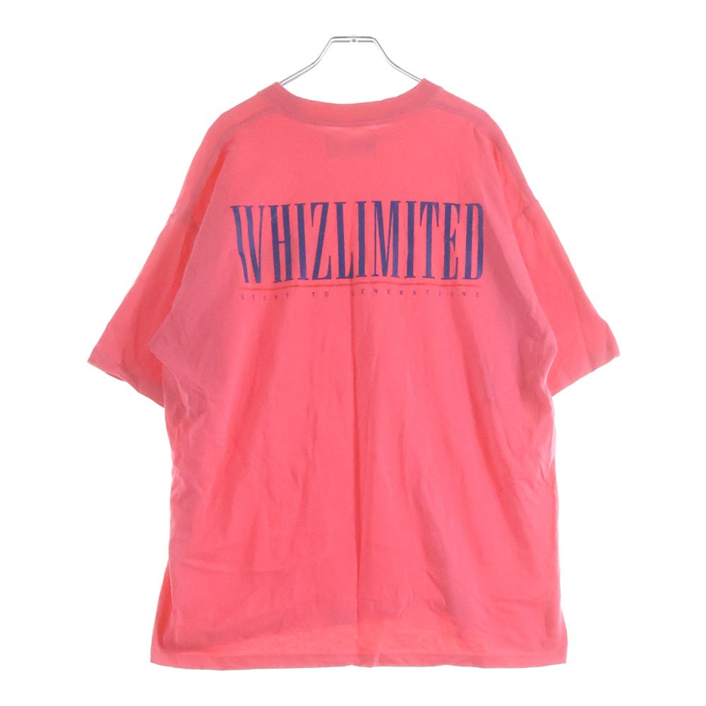 WHIZLIMITED(ウィズリミテッド) ロゴ半袖プリントTシャツ ピンク