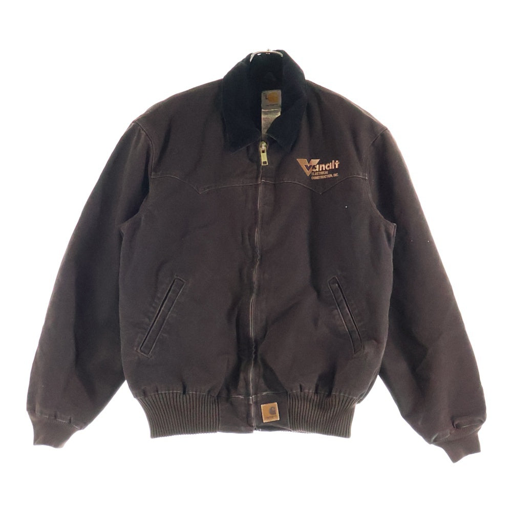 CARHARTT(カーハート) 10S SANTA FE JACKET 10年製 サンタフェ ダック ジャケット ブラウン/ブラック J14 DKB