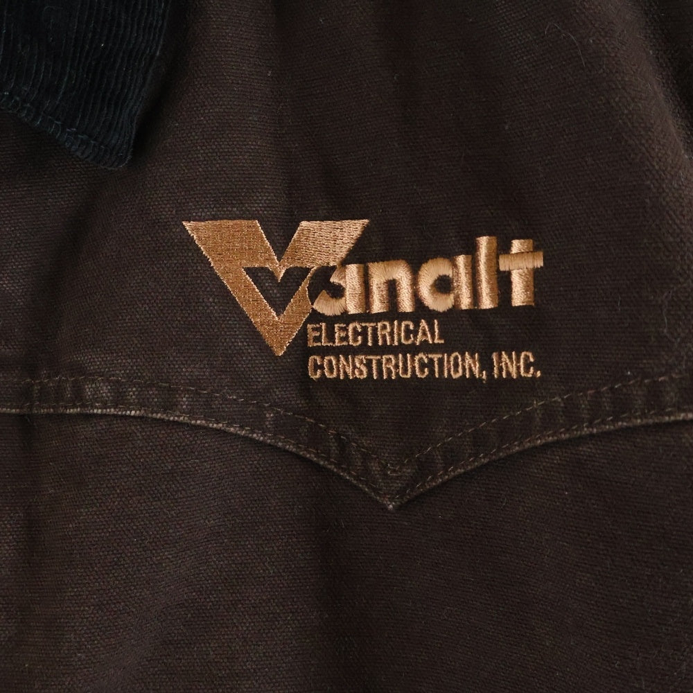 CARHARTT(カーハート) 10S SANTA FE JACKET 10年製 サンタフェ ダック ジャケット ブラウン/ブラック J14 DKB