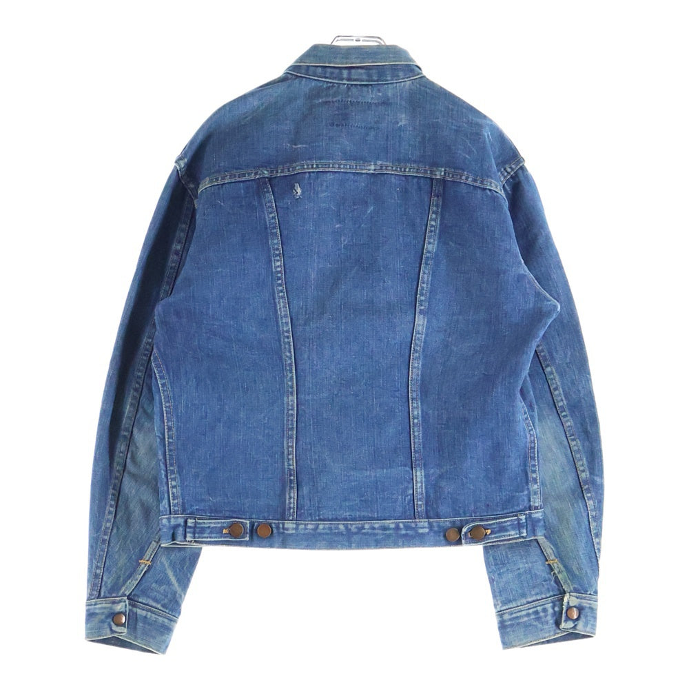 Wrangler(ラングラー) 60-70S 124MJ DENIM TRUCKER JACKET 白タグ デニムジャケット インディゴ