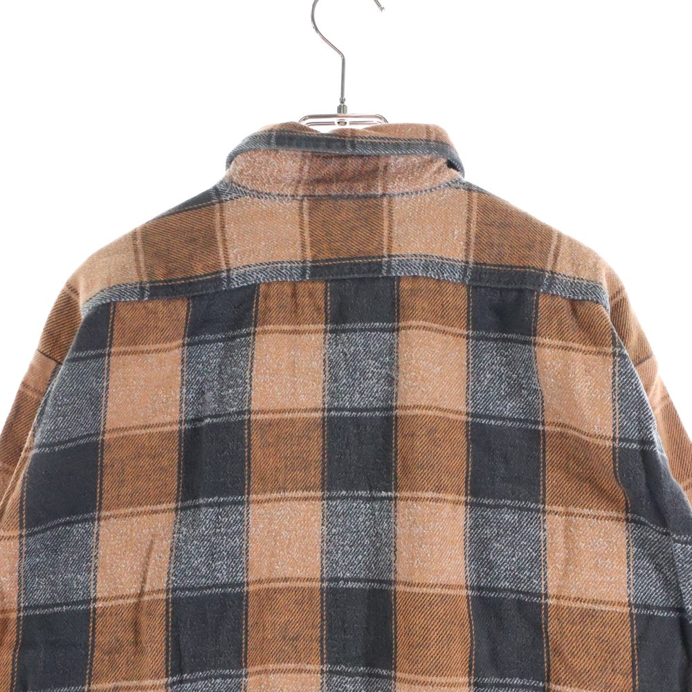 VINTAGE(ヴィンテージ) 80S DAKOTA BY FIVE BROTHER (ダコタ バイ ファイブブラザー) FLANNEL L/S CHECK SHIRT USA製 フランネル 長袖 チェック シャツ ブラウン/ブラック