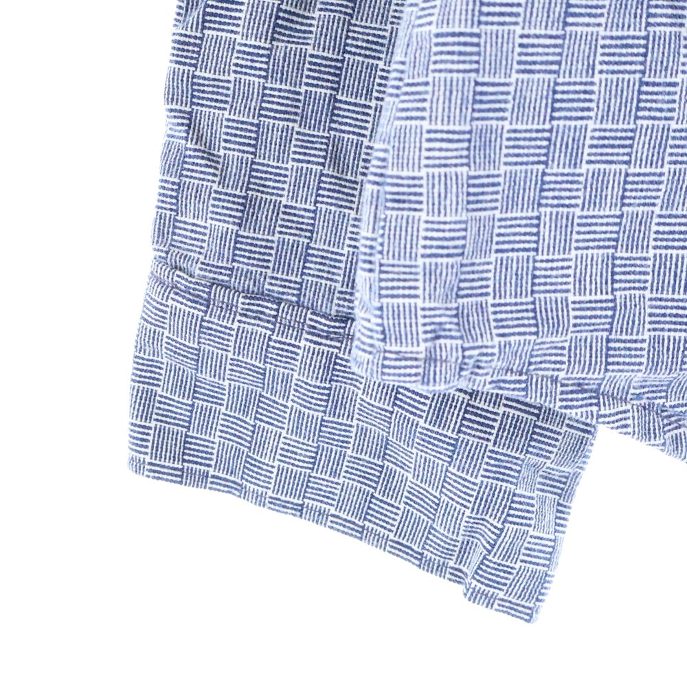 FIVE BROTHERS(ファイブブラザー) 70-80S FLANNEL L/S CHECK SHIRT USA製 フランネル 長袖 四崩し チェック シャツ ブルー/ホワイト