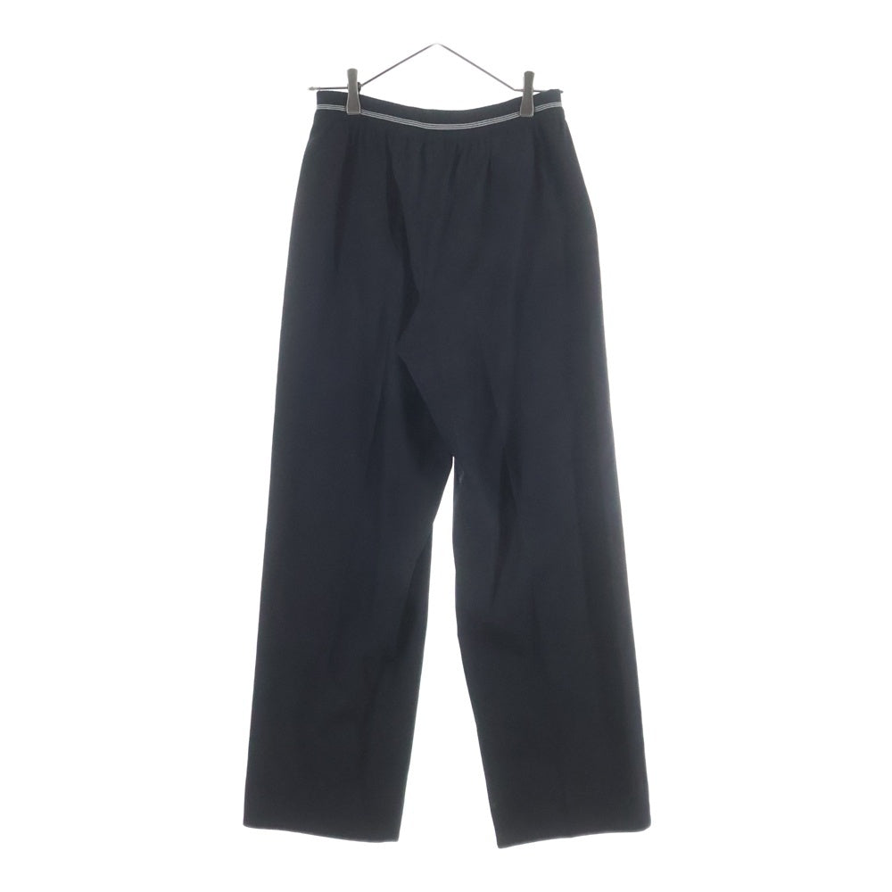 miumiu(ミュウミュウ) WOOL JOGGER WAIST LOGO PANTS MP1810 ウール ジョガーパンツ ウエストロゴ ブラック
