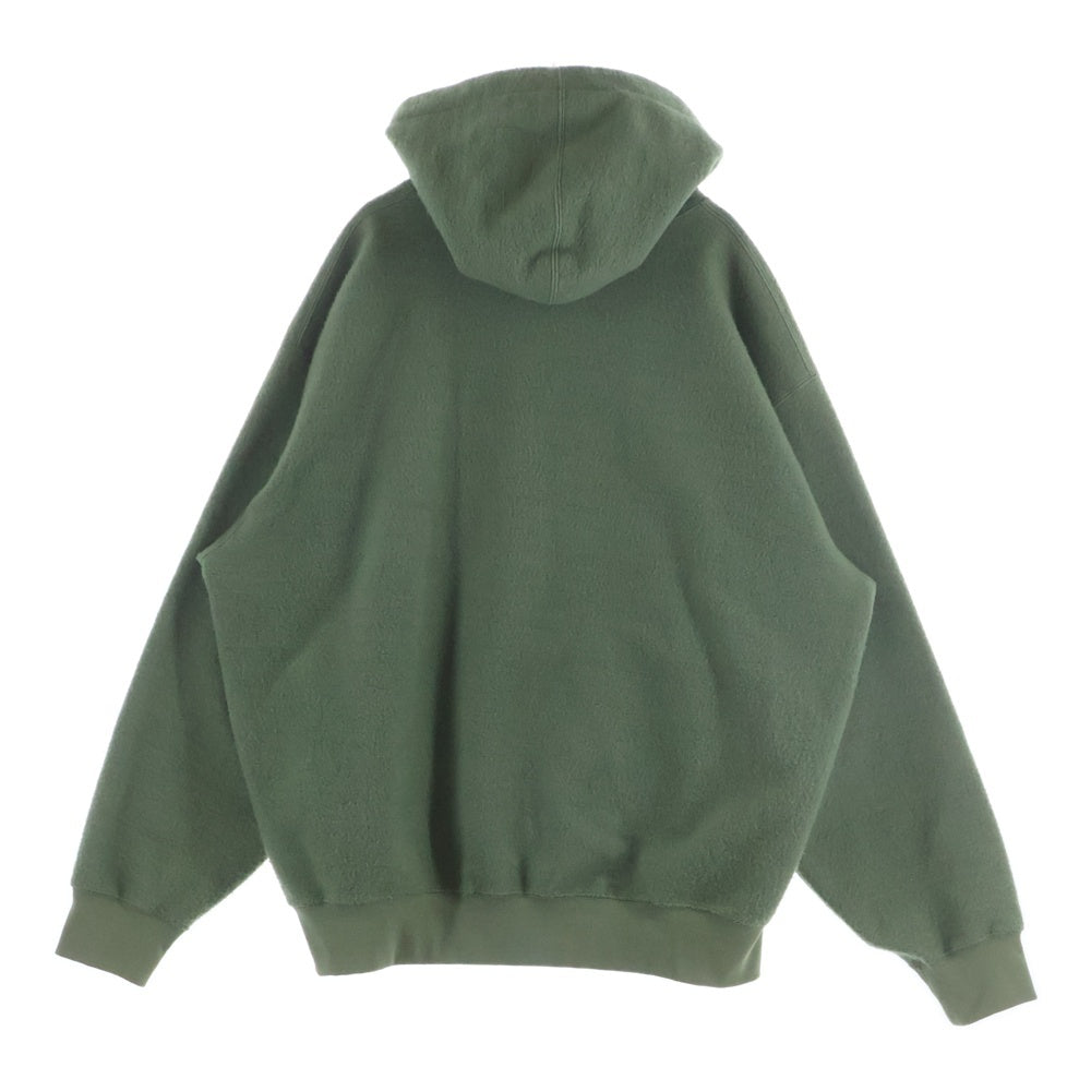 SUPREME(シュプリーム) 23SS Inside Out Box Logo Hooded Sweatshirt インサイドアウトボックスロゴフーデットスウェットシャツ プルオーバーパーカー グリーン/ブラック