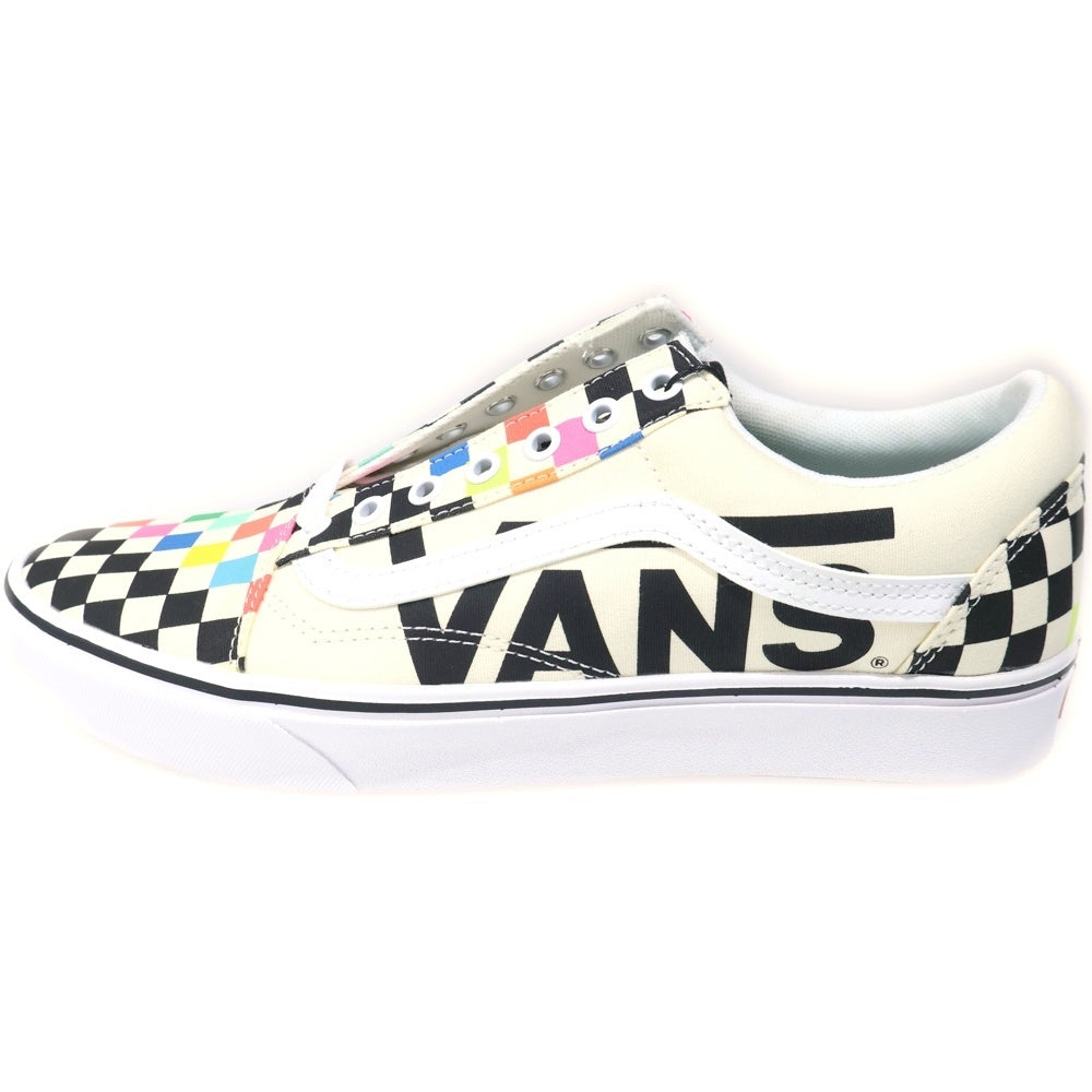 VANS(ヴァンズ) ×MoMA (モマ) Branded Styles COMFYCUSH OLD SCHOOL オールド スクール ローカットスニーカー ホワイト/ブラック 721356