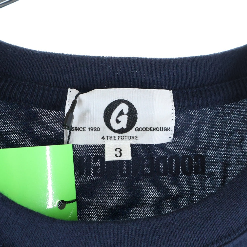 GOODENOUGH(グッドイナフ) ADAM BORDER S/S T SHIRT BLACK WATCH ボーダー 半袖Tシャツ カットソー ネイビー/グリーン GE-136003