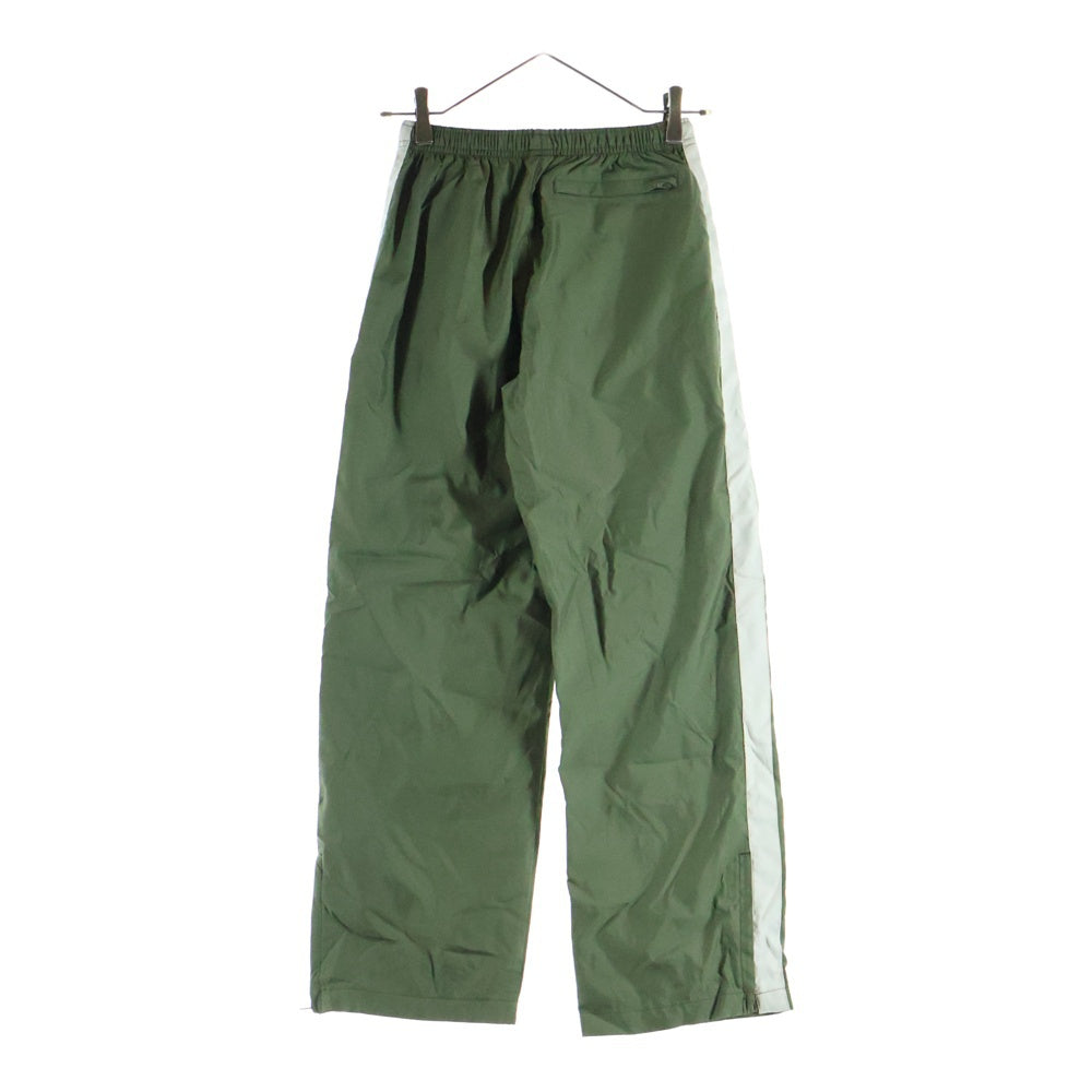 GAP(ギャップ) SIDE LINE ZIP NYLON TRUCK PANTS サイドライン ジップ ナイロン トラックパンツ グリーン レディース