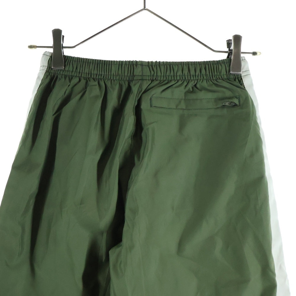 GAP(ギャップ) SIDE LINE ZIP NYLON TRUCK PANTS サイドライン ジップ ナイロン トラックパンツ グリーン レディース