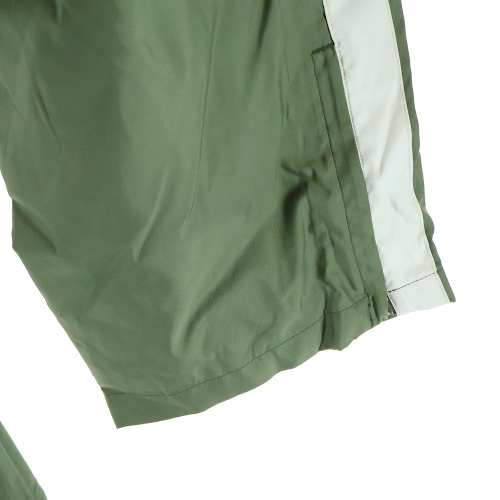 GAP(ギャップ) SIDE LINE ZIP NYLON TRUCK PANTS サイドライン ジップ ナイロン トラックパンツ グリーン レディース
