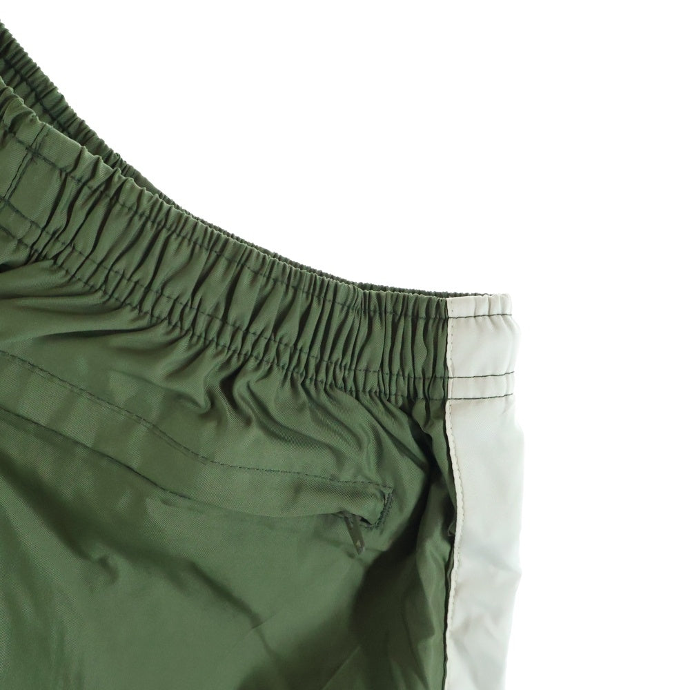 GAP(ギャップ) SIDE LINE ZIP NYLON TRUCK PANTS サイドライン ジップ ナイロン トラックパンツ グリーン レディース