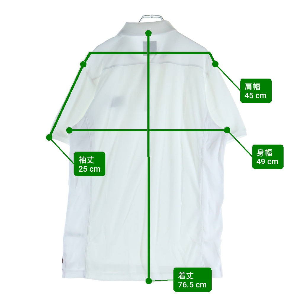 BROOKS BROTHERS(ブルックス ブラザーズ) × FILA (フィラ) S/S POLO SHIRT 半袖 ポロシャツ ホワイト 00165029