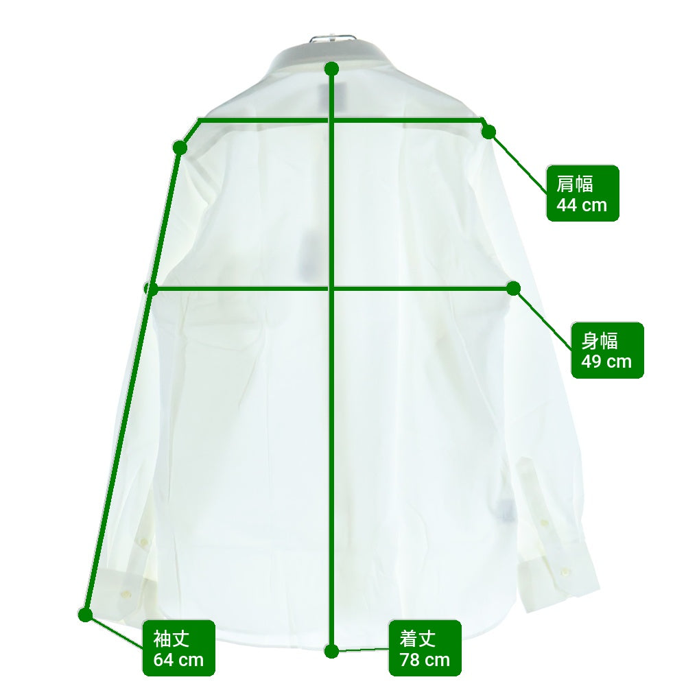 MACKINTOSH PHILOSOPHY(マッキントッシュフィロソフィー) TROTTER L/S SHIRT トロッター 長袖 ワイシャツ ホワイト H1M22-712-01