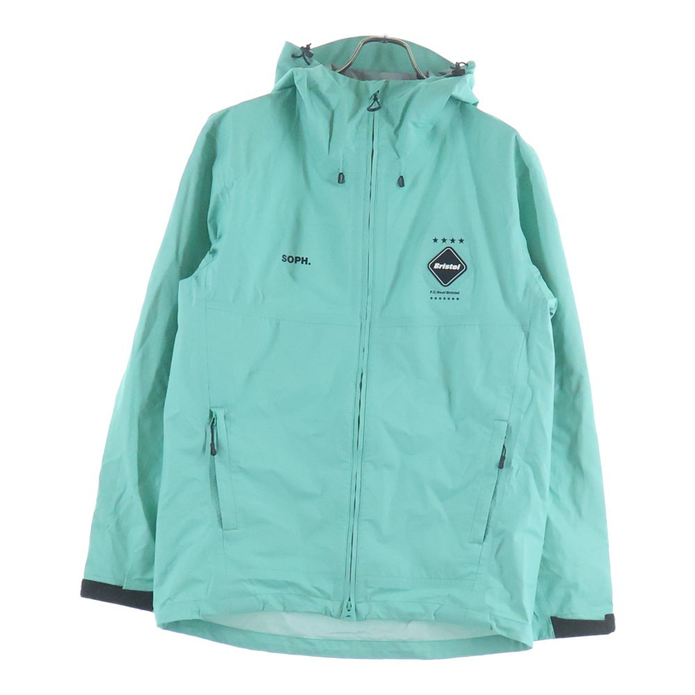 F.C.R.B./F.C.Real Bristol/FCRB(エフシーアールビー/エフシーレアルブリストル) 22SS × SOPHNET(ソフネット) 3LAYER RAIN JACKET 3レイヤー レイン マウンテンジャケット グリーン FCRB-220018