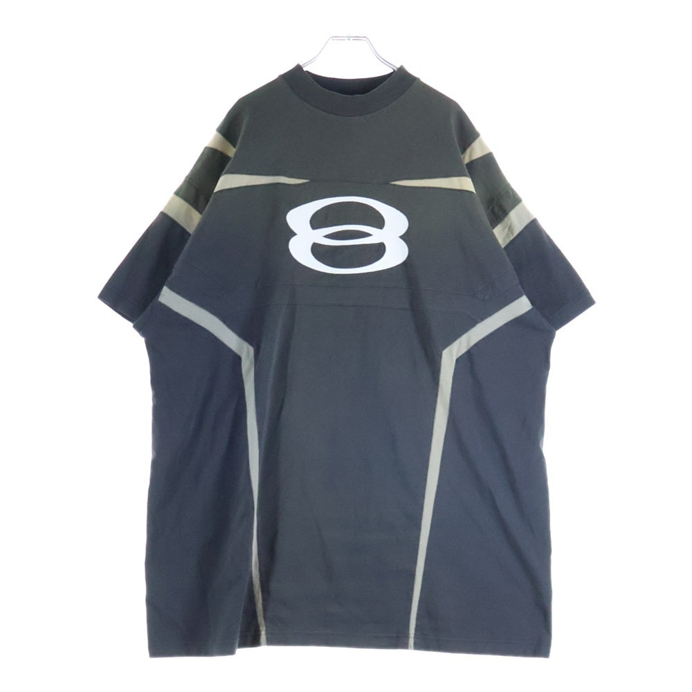 BALENCIAGA(バレンシアガ) Unity Sports Icon Biker 792354 TPVG9 ユニティ スポーツアイコン バイカー 半袖Tシャツ ブラック