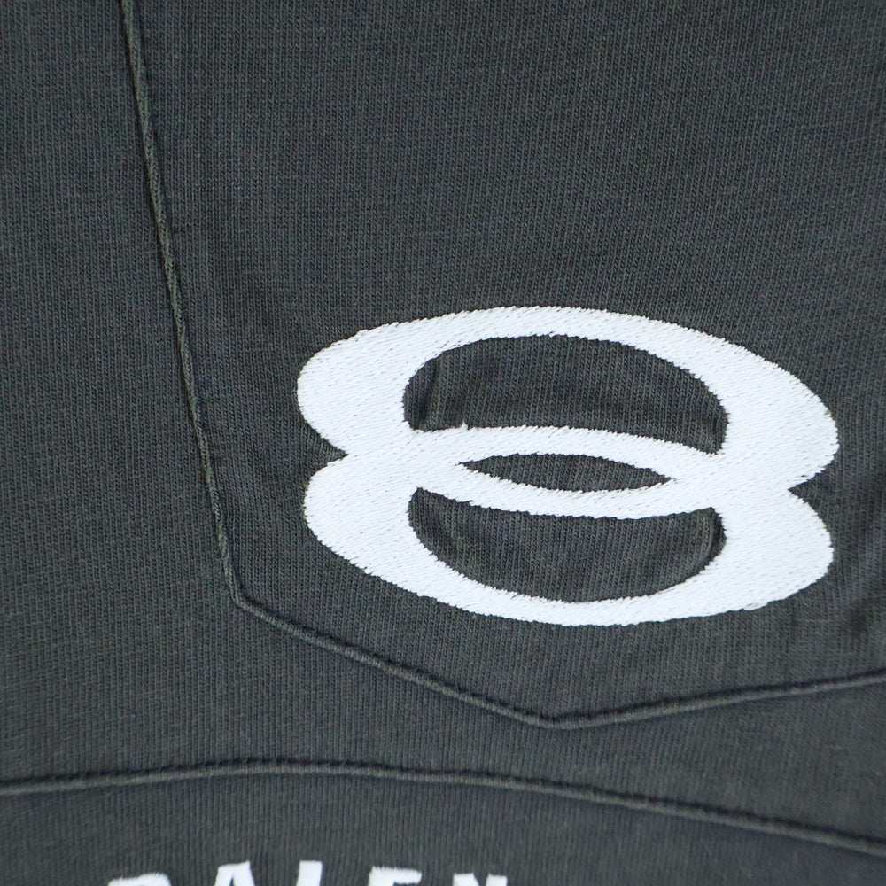 BALENCIAGA(バレンシアガ) Unity Sports Icon Biker 792354 TPVG9 ユニティ スポーツアイコン バイカー 半袖Tシャツ ブラック