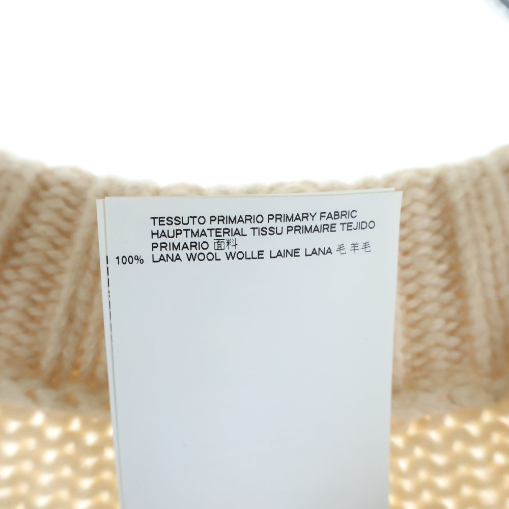 Maison Margiela(メゾンマルジェラ) 18AW ノルディック ニット 長袖ニットセーター S50GP0119 ベージュ