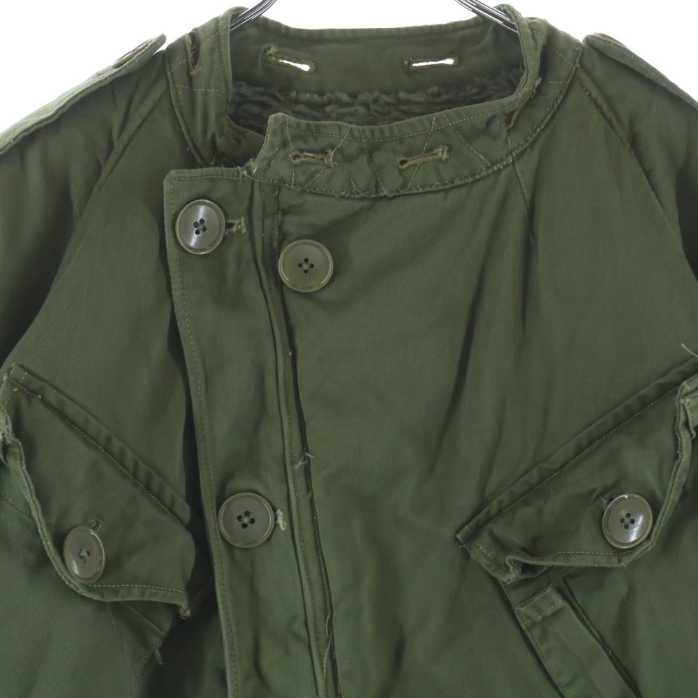 VINTAGE(ヴィンテージ) 50s British Army Military PARKA MIDDLE SWIFTジップ 1953 イギリス軍 ミドルパーカー モッズコート カーキ