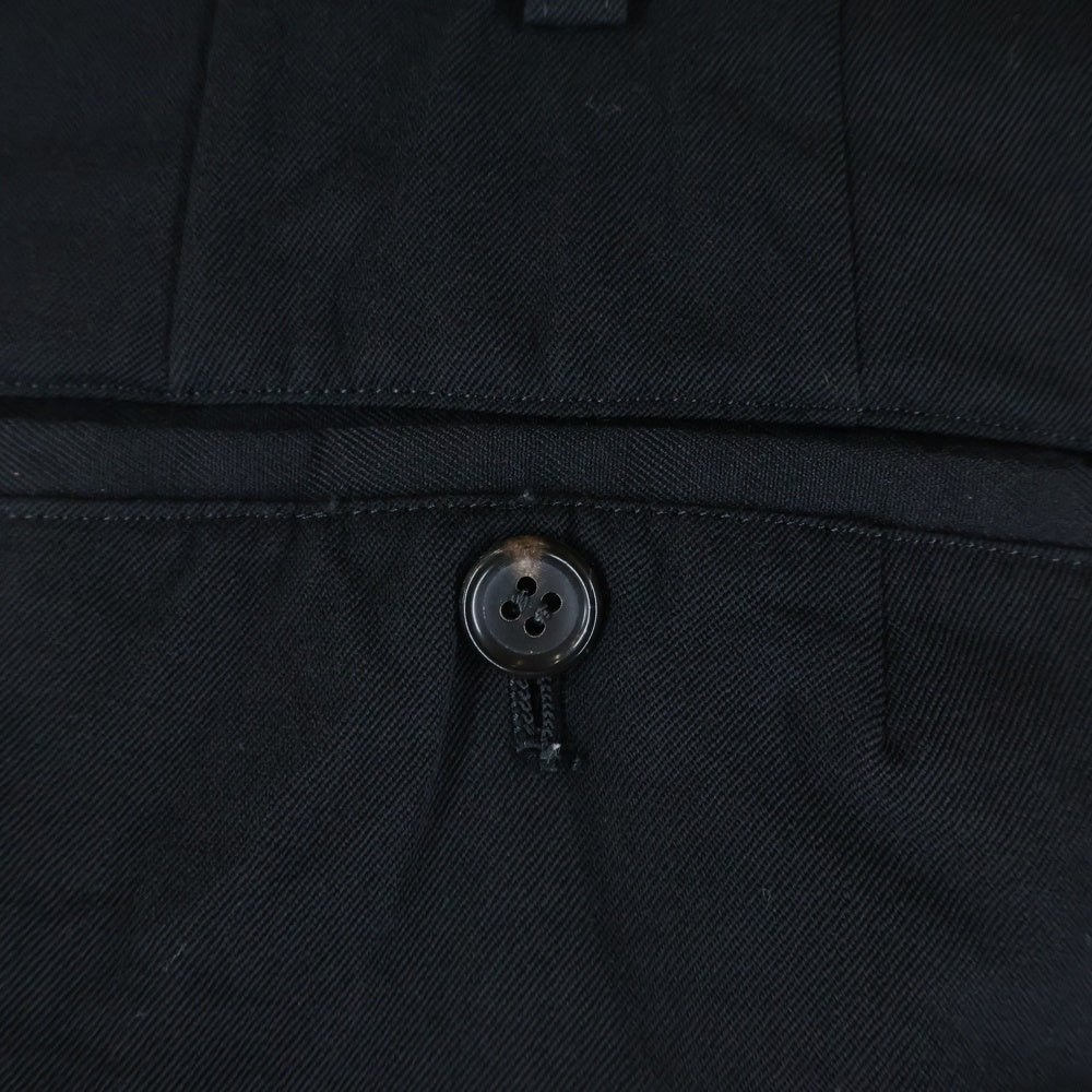 COMME des GARCONS HOMME DEUX(コムデギャルソン オムドゥ) AD1995 WOOL 2-TUCK WIDE TROUSERS SLACKS PANTS ウール 2タック ワイド スラックス パンツ ブラック DP-54001L