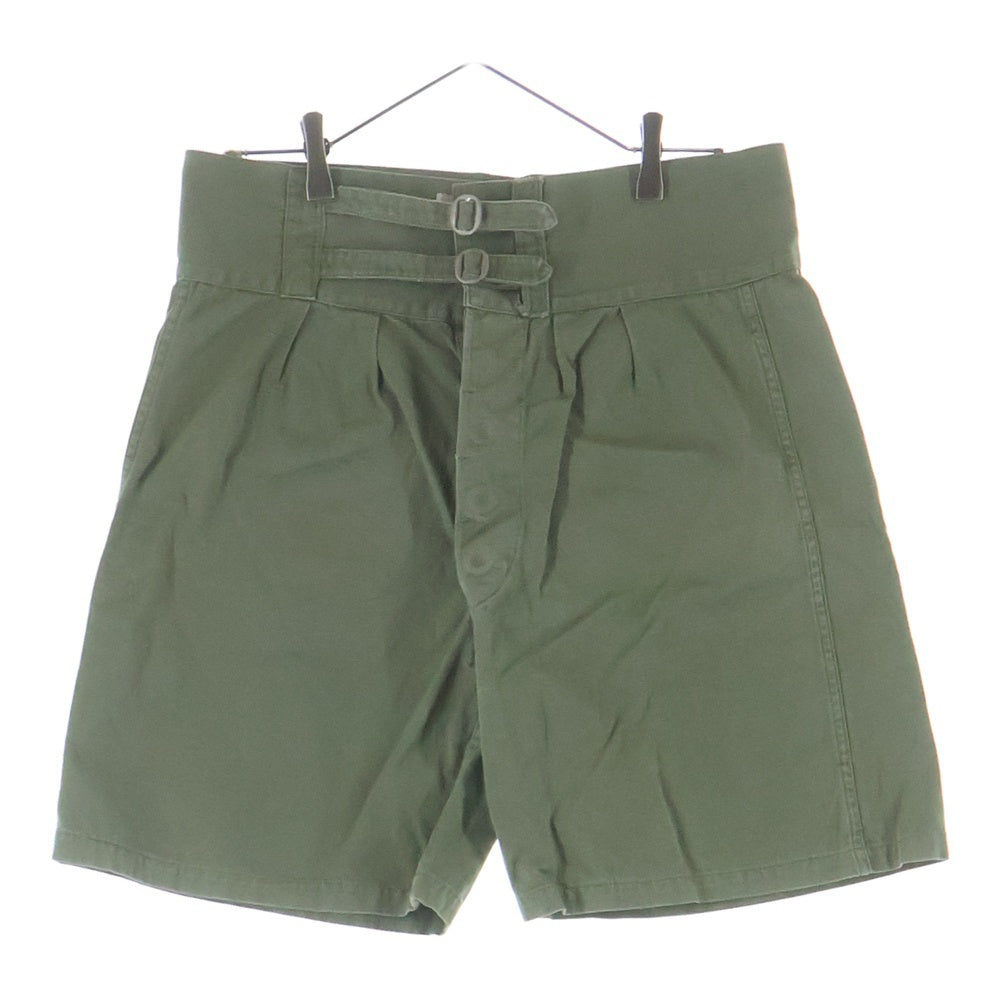 VINTAGE(ヴィンテージ) 40S BRITISH ARMY MILITARY SHORT PANTS イギリス軍 ミリタリー グルカショーツ ショートパンツ カーキ
