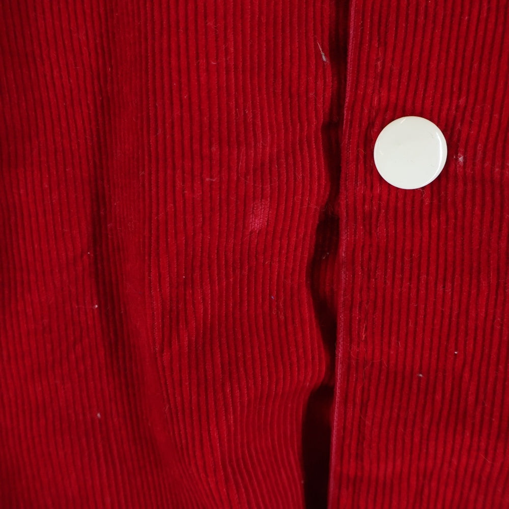VINTAGE(ヴィンテージ) 70S RENNOC （レノック）CORDUROY VARSITY JACKET コーデュロイ バーシティ ジャケット レッド/ホワイト