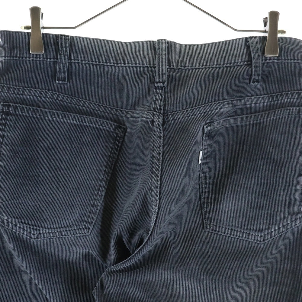 Levi's(リーバイス) 80-90S 519 CORDUROY PANTS ボタン裏209 サークルR ジップアップ コーデュロイ パンツ グレー